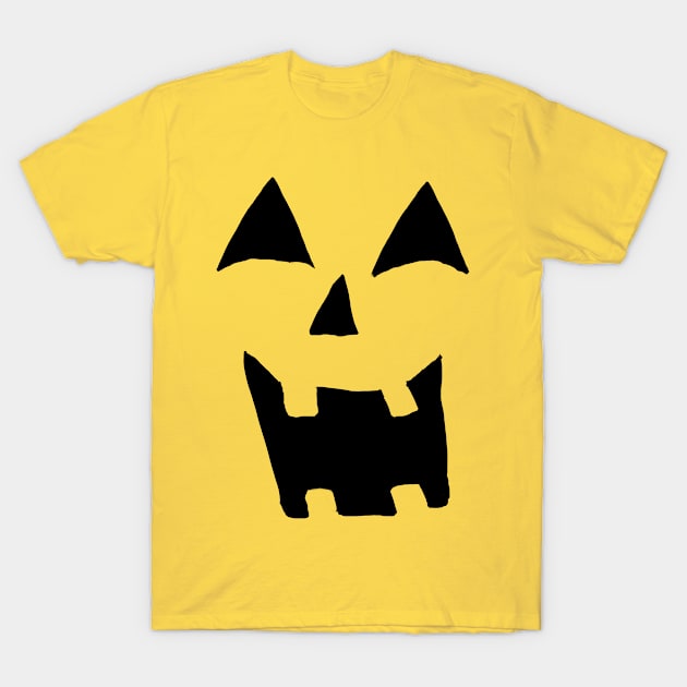 Jack O'Lantern face 6 T-Shirt by Eric03091978